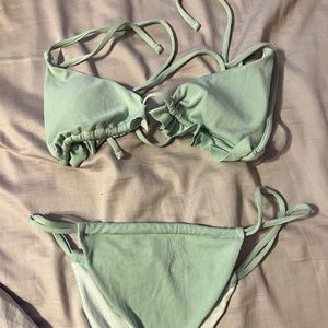 LIGHT-TEAL BIKINI